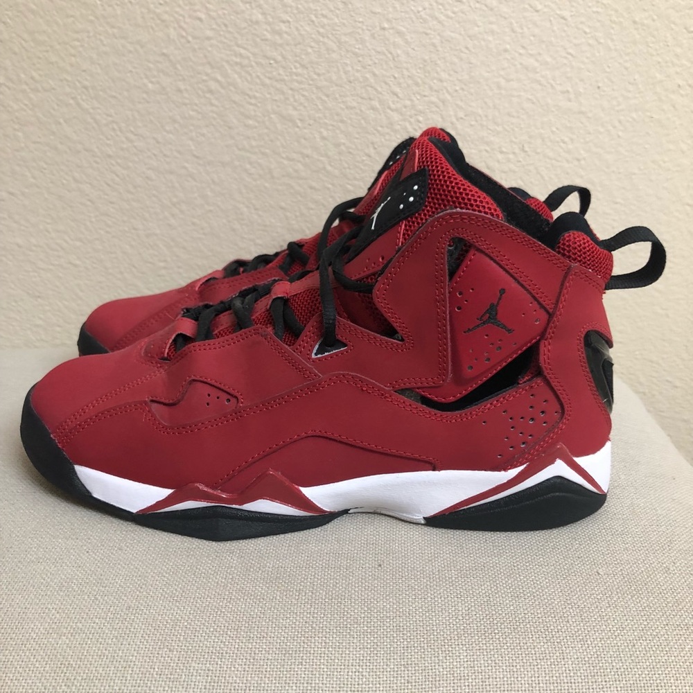Red, Black, White Jordan Retro 7’s